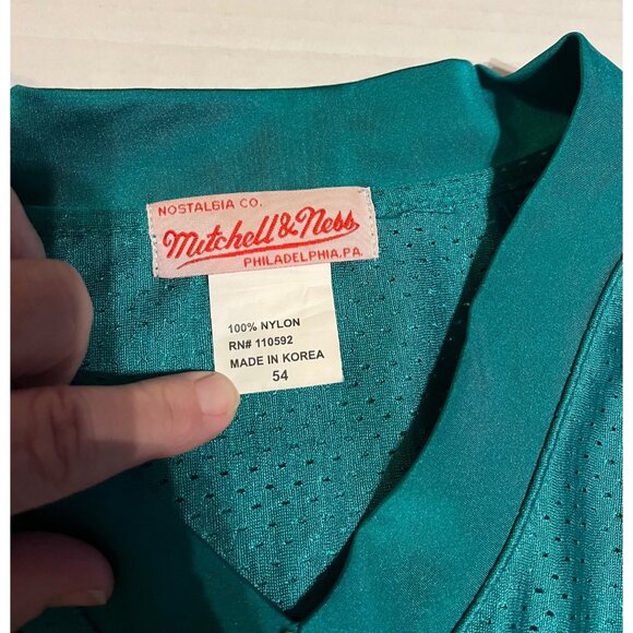 Mitchell & Ness men’s Dan Marino 1994 Throwback Miami Dolphins Jersey Size 54 - Picture 3 of 13